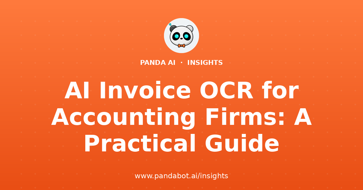 AI Invoice OCR for Accounting Firms: A Practical Guide